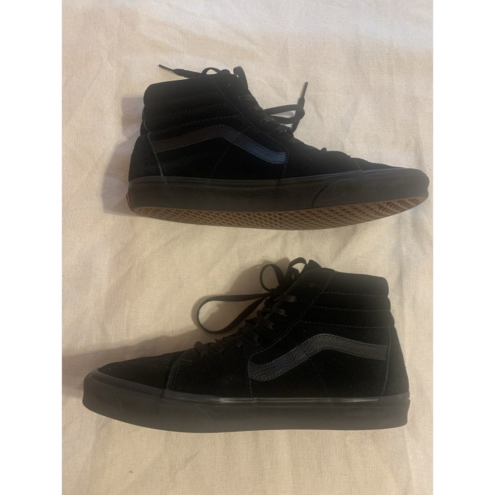 Vans Size 12 Otw Shoes Mens Black Athletic High Top Sneakers Skateboarding